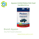 Aqueon Cichlid Pellets Fish Food 1ea/Mini 8.5 oz