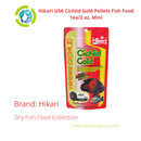 Hikari USA Cichlid Gold Mini Pellets Fish Food 1ea/2 oz, Color Enhancing Diet