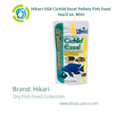 Hikari USA Cichlid Excel Pellets Fish Food 1ea/2 oz, Mini