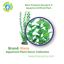 Weco Products Bacopa 6 in - Aquarium Artificial Plant