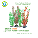 Weco Products Multipack - Aquarium Artificial Plant 4-Pack