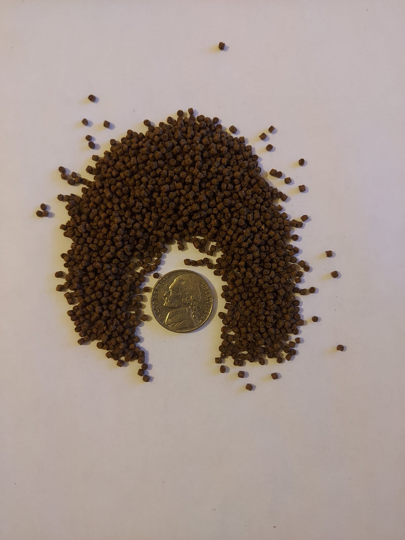 ZEIGLER FIN FISH STARTER 2mm 50% PROTEIN FISH FOOD FREE SHIP 8oz